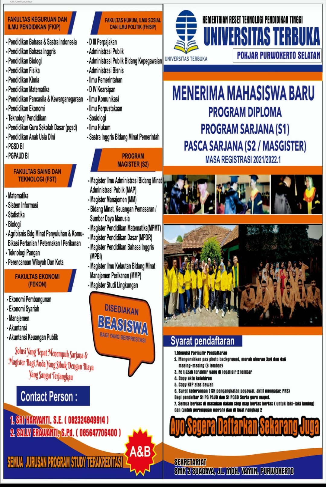 Telah Dibuka…. Kuliah Merdeka Di Purwokerto